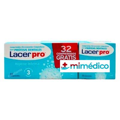 LACER PROTABS LIMPIEZA PROTESIS DENTAL 64COMP. LACER