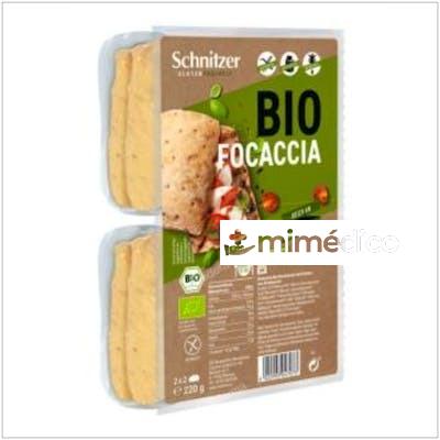 PANECILLOS FOCACCIA 220GR. BIO SG SCHNITZER