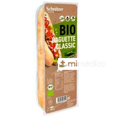 PAN BAGUETTE CLASICO 180GR. BIO SG SCHNITZER