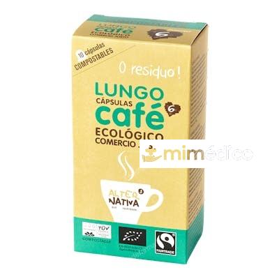 CAFE LONGO 10CAPSULAS CAFE BIODEGRADABLE. ECO ALTERNATIVA 3