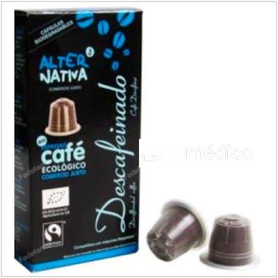 CAFE DESCAFEINADO 10CAPSULAS COMPOST. ECO ALTERNATIVA 3