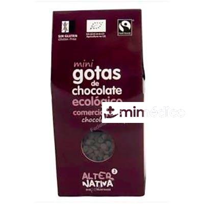 MINI GOTAS DE CHOCOLATE 48% 225 GR BIO ALTERNATIVA 3