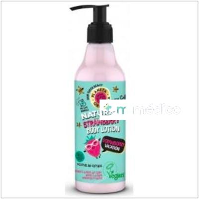LOCION CORPORAL FRESA STRAWBERRY VACATION 250ML. SKIN SUPER GOOD