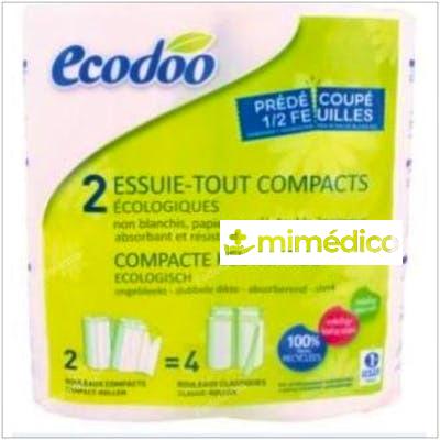 PAPEL DE COCINA COMPACTO 2UD. ECODOO