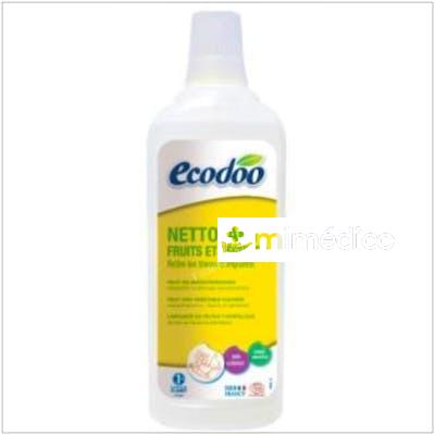 LIMPIADOR FRUTAS Y VERDURAS 750ML. ECODOO