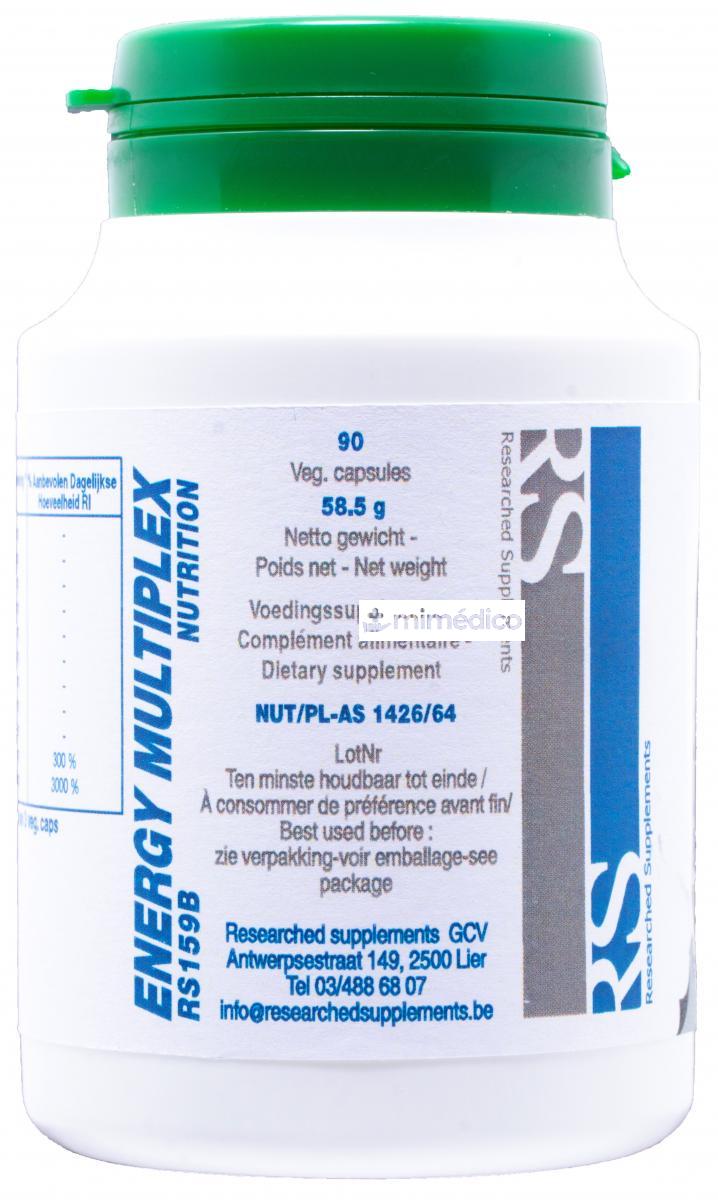 ENERGY-MULTIPLEX NUTRITIONAL 90 CAPS NUTRINED