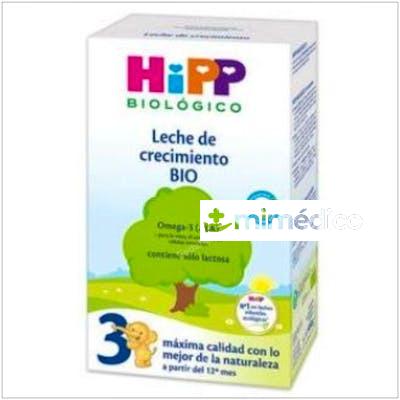 LECHE 3 CRECIMIENTO 500GR. BIO HIPP