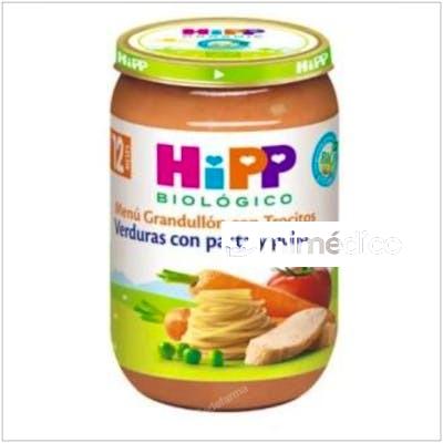 POTITO VERDURAS CON PASTA Y POLLO 220GR. BIO HIPP