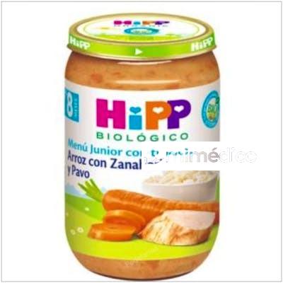 POTITO ARROZ CON ZANAHORIA Y PAVO 220GR 8MESES BIO HIPP