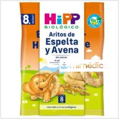 ARITOS DE ESPELTA Y AVENA  SNACK 30GR. BIO SG HIPP