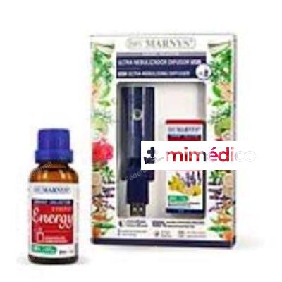PACK USB ULTRA NEBULIZADOR+SYNERGY ENERGY 30ML. MARNYS