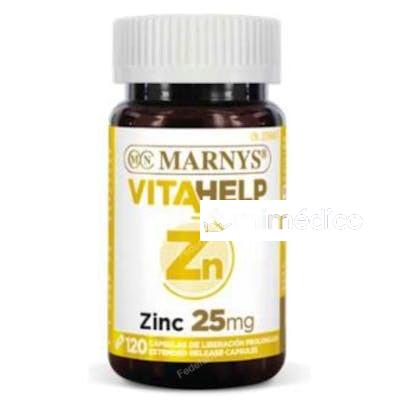 VITAHELP ZINC 25MG. 120PERLAS MARNYS