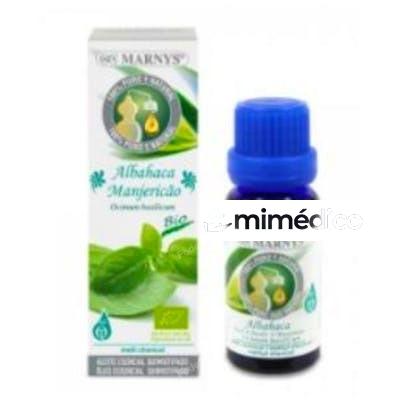 ALBAHACA ACEITE ESENCIAL ALIMENTARIO 15ML. BIO MARNYS
