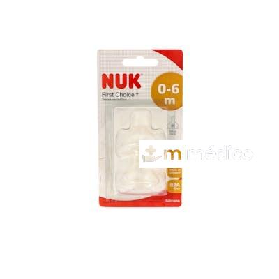 TETINA FC+ 0-6 M SILICONA 2UD. NUK