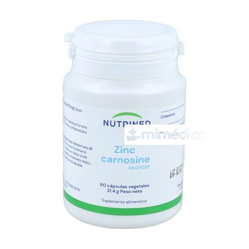 ZINC CARNOSINA ZINK CARNOSINE 60 CAPS NUTRINED