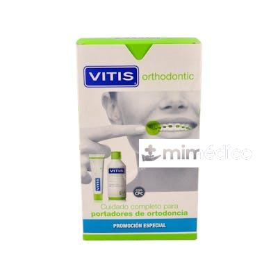 PACK VITIS ORTHODONTIC PASTA DENTAL + COLUTORIO VITIS