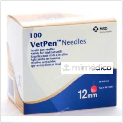 VETPEN NEEDLES 12MM 100/BOX 449 (NDR) MSD VETERINARIA