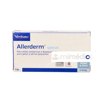 ALLERDERM SPOT-ON 2ML 6 PIP &LT; 10KG. VIRBAC VETERINARIA