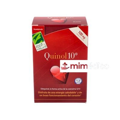 QUINOL 10 100MG. 60PERLAS CIEN POR CIEN NATURAL