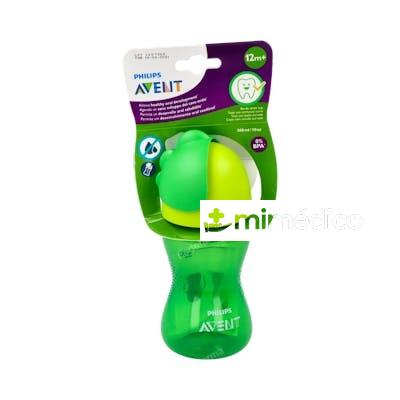 VASO CON PAJITA 300ML. VERDE SCF798/01 AVENT