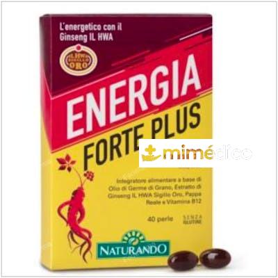 ENERGIA FORTE PLUS 40PERLAS NATURANDO