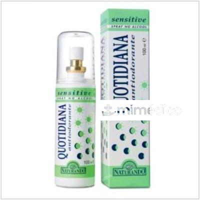 QUOTIDIANA ANTIODORANTE SENSITIVE 100ML. NATURANDO