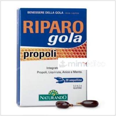 RIPARO GOLA PROPOLI 20PERLAS. NATURANDO
