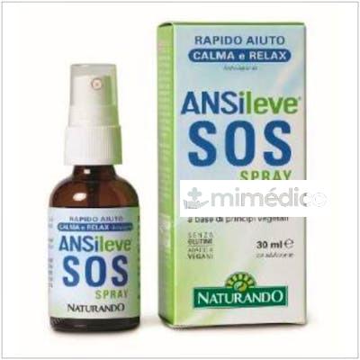 ANSILEVE SOS SPRAY 30ML. SG VEGAN NATURANDO
