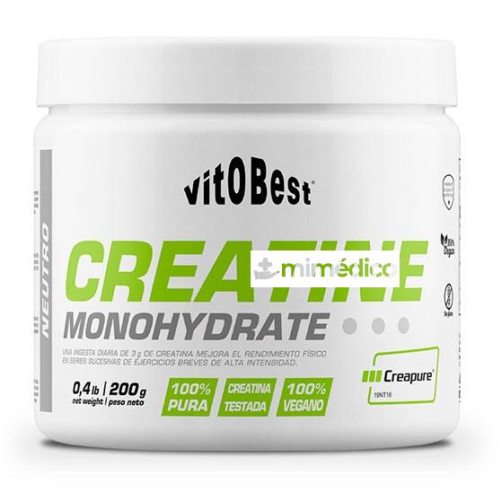 CREATINE MONOHYDRATE CREAPURE 100% - 200 GRS. NEUTRA. VITOBEST