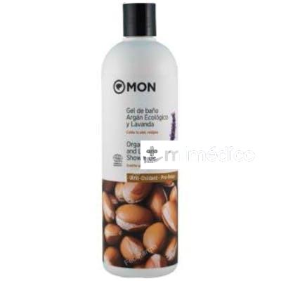 GEL BANO LAVANDA Y ARGAN ECO 750ML.  MONDECONATUR
