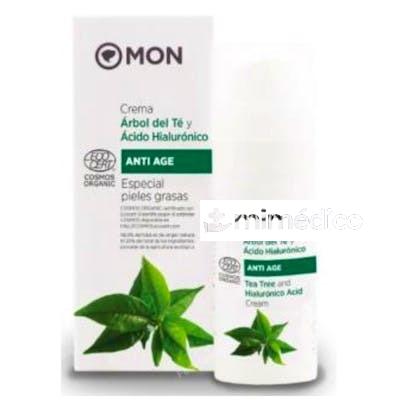 CREMA FACIAL ARBOL DEL TE Y AC. HIALUR. 50ML. BIO MONDECONATUR