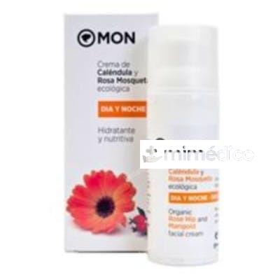 CREMA DIA Y NOCHE CALENDULA Y ROSA MOSQUETA 50ML. MONDECONATUR
