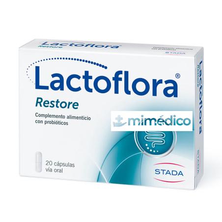LACTOFLORA RESTORE ADULTOS 20 CAPSULAS STADA