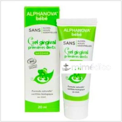 GEL GINGIVAL BEBE 20ML. BIO ALPHANOVA