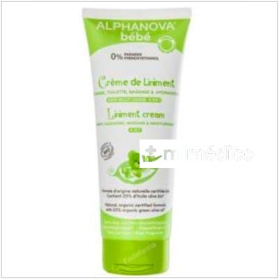 CREMA DE LINIMENTO 4 EN 1 BEBE 200ML. BIO ALPHANOVA