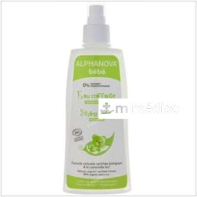 AGUA DE PEINADO REFRESCANTE BEBE 200ML. BIO ALPHANOVA