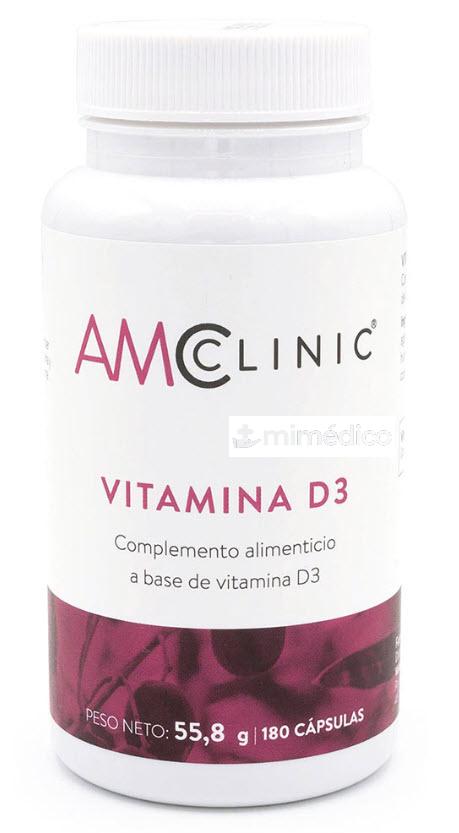 AMCLINIC VITAMINA D3 4000 UI 180 CAPS AMCLINIC