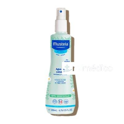 AGUA DE COLONIA SIN ALCOHOL BEBE-NIÑO 200ML. MUSTELA