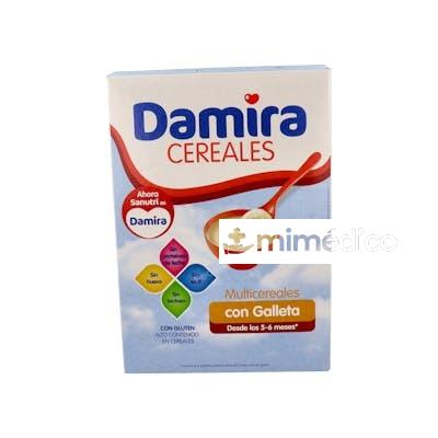 DAMIRA MULTICEREALES CON GALLETA PAPILLA 600GR. DAMIRA