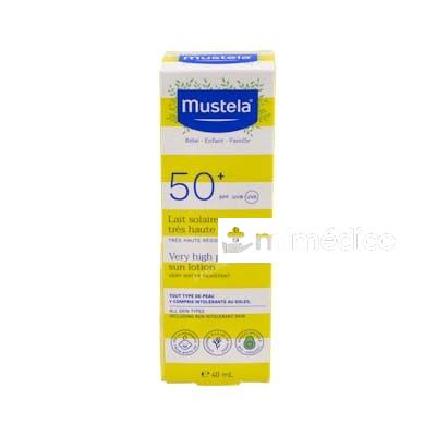 LECHE SOLAR SPF50+ ESPECIAL CARA 40ML. MUSTELA
