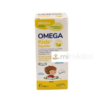 OMEGAKIDS EMULSION SABOR LIMON 100ML. COMPLEMENTOS PEDIATRICOS ORDESA