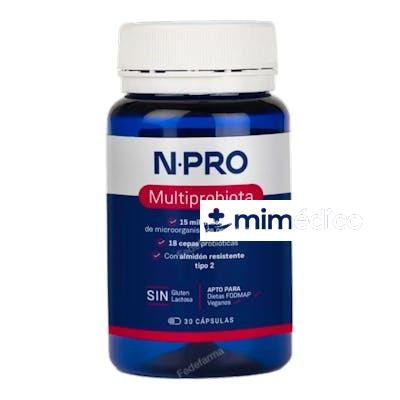 NPRO MULTIPROBIOTA 30CAP. NPRO