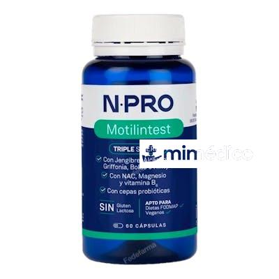 NPRO MOTILINTEST 60CAP. NPRO
