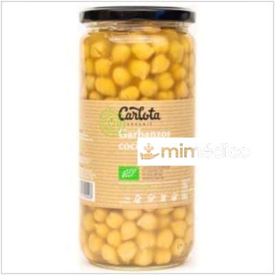 GARBANZOS COCIDOS 720GR. ECO SG CARLOTA ORGANIC