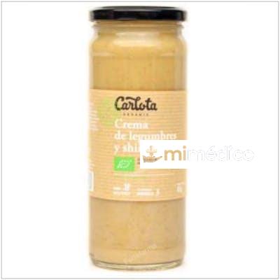 CREMA DE LEGUMBRES Y SHIITAKE 450GR. ECO SG VEGAN CARLOTA ORGANIC
