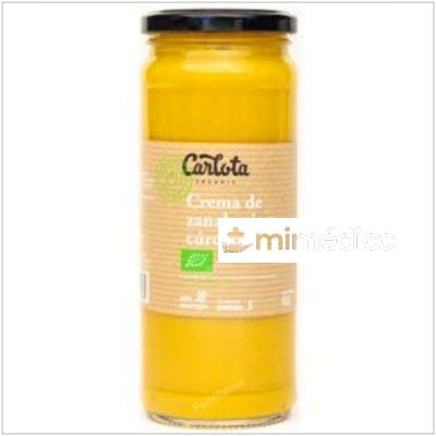 CREMA DE ZANAHORIA Y CURCUMA 450GR. ECO SG VEGAN CARLOTA ORGANIC