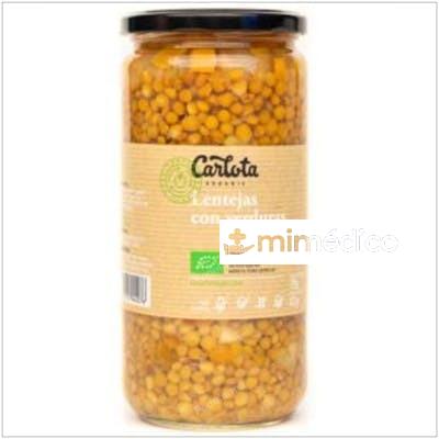 LENTEJAS CON VERDURAS 720GR. ECO SG CARLOTA ORGANIC