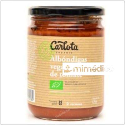 ALBONDIGAS EN SALSA DE TOMATE 425GR. ECO VEGAN CARLOTA ORGANIC
