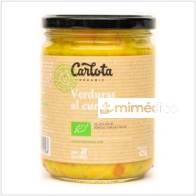 VERDURAS AL CURRY 425GR. ECO SG VEGAN CARLOTA ORGANIC
