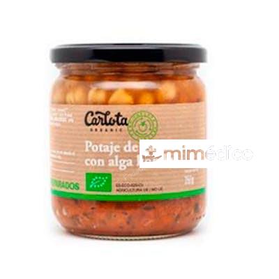 POTAJE DE GARBANZOS CON ALGA KOMBU 350GR. ECO SIN GLUTEN CARLOTA ORGANIC